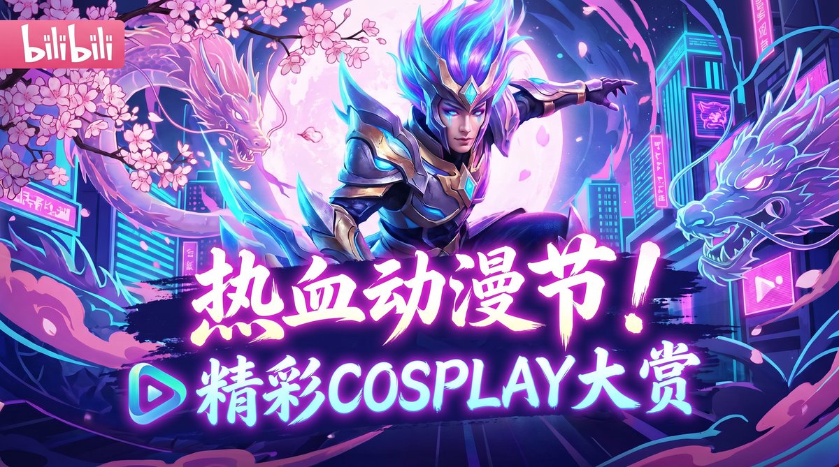 寸止挑战动漫cosplay视频大赏二次元亚文化